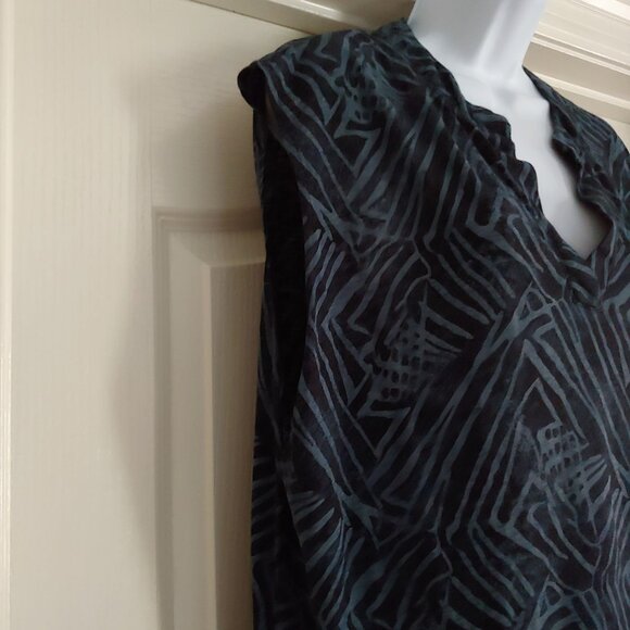 Fresh Produce Beachy Casual Comfy Lightweight Dress XL Cruise Pockets - Picture 6 of 11